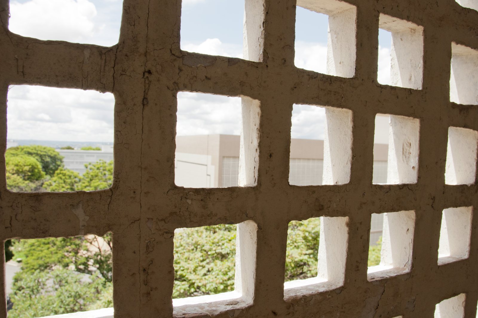 Fachada de cobogó em Brasília